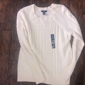 White Gap Sweater